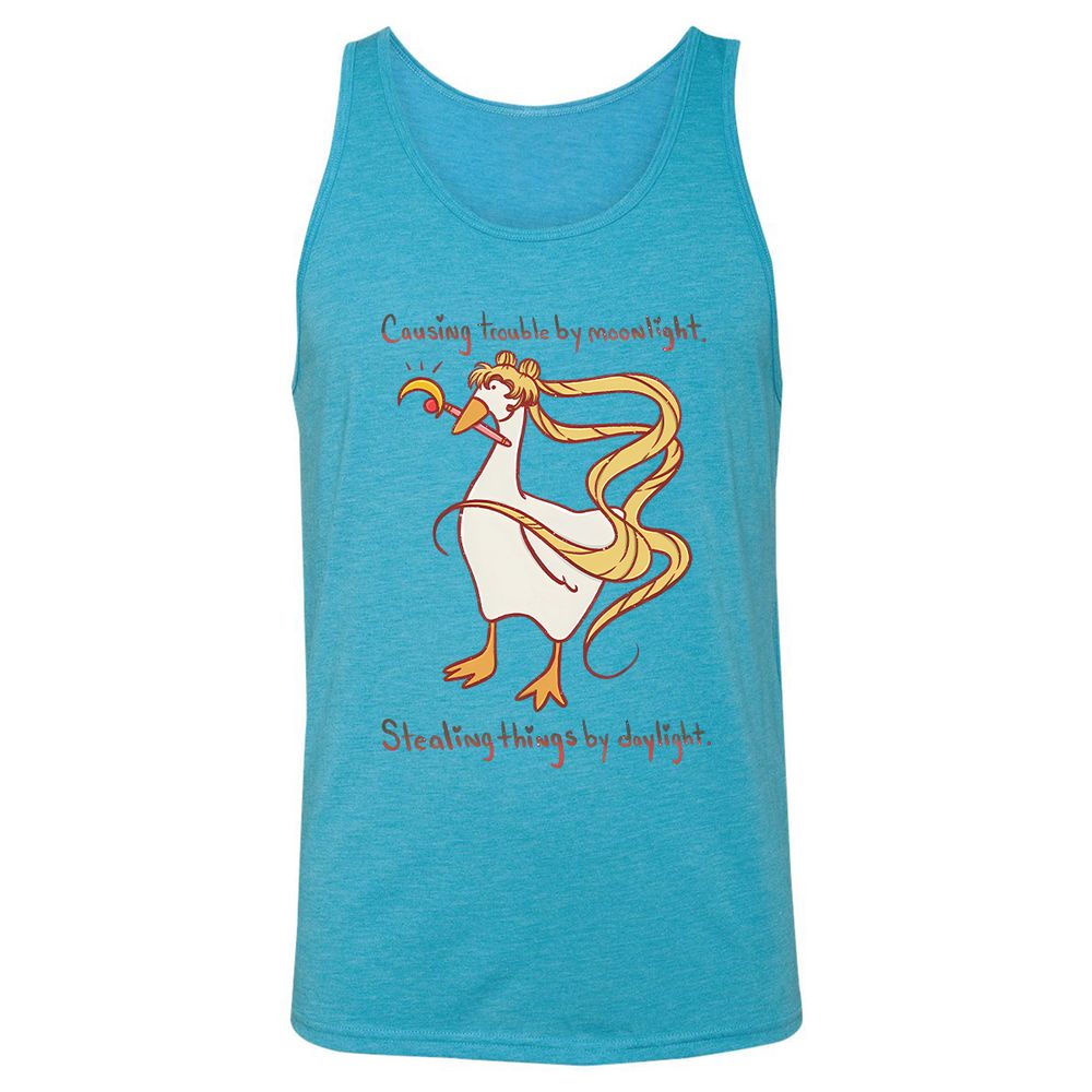 Unisex Jersey Tank - VFYUYLYN - Aqua Triblend - 3