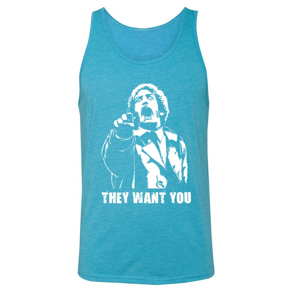 Unisex Jersey Tank - BTDT3U9E - Aqua Triblend - 3