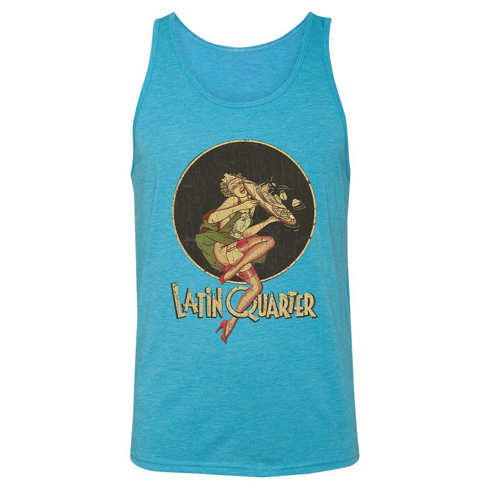 Unisex Jersey Tank - 5CV14AUY - Aqua Triblend - 3
