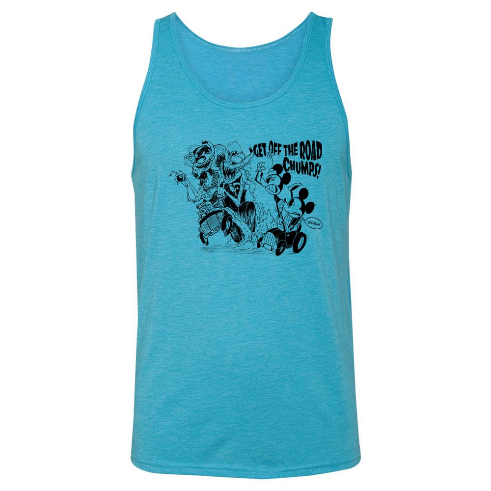 Unisex Jersey Tank - RU5S77T3 - Aqua Triblend - 3