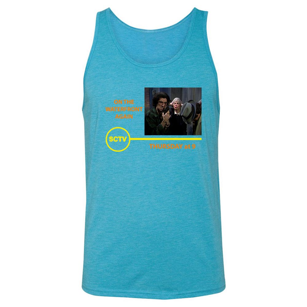 Unisex Jersey Tank - ULLJN6TU - Aqua Triblend - 3