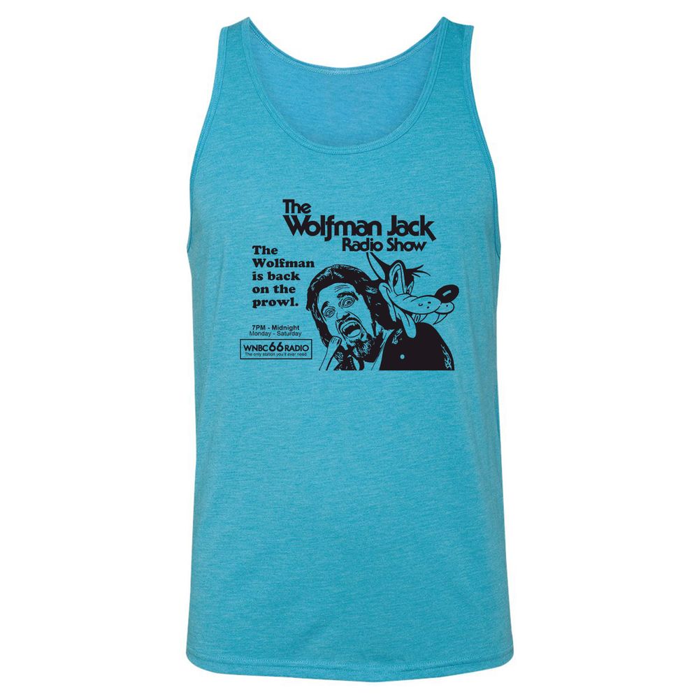 Unisex Jersey Tank - F7VKLCAB - Aqua Triblend - 3