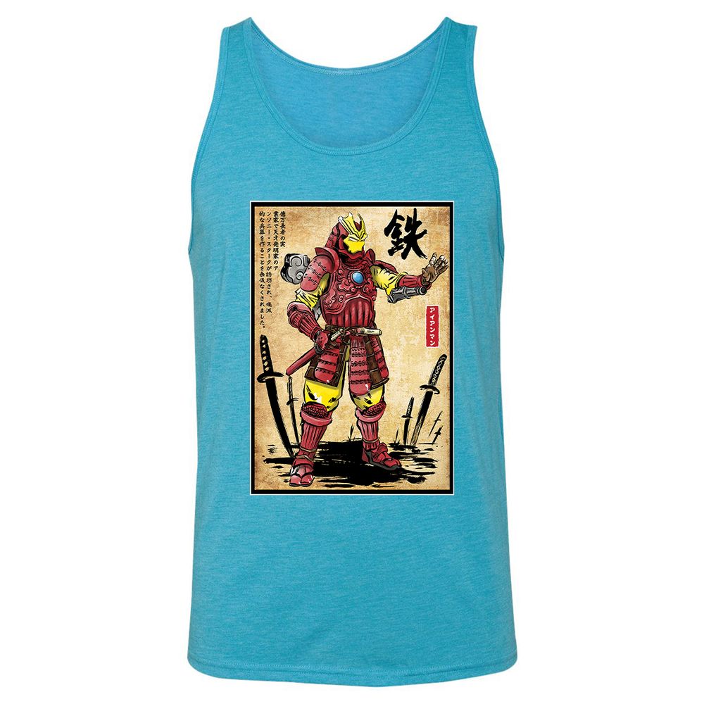 Unisex Jersey Tank - F2ZFLSCS - Aqua Triblend - 3