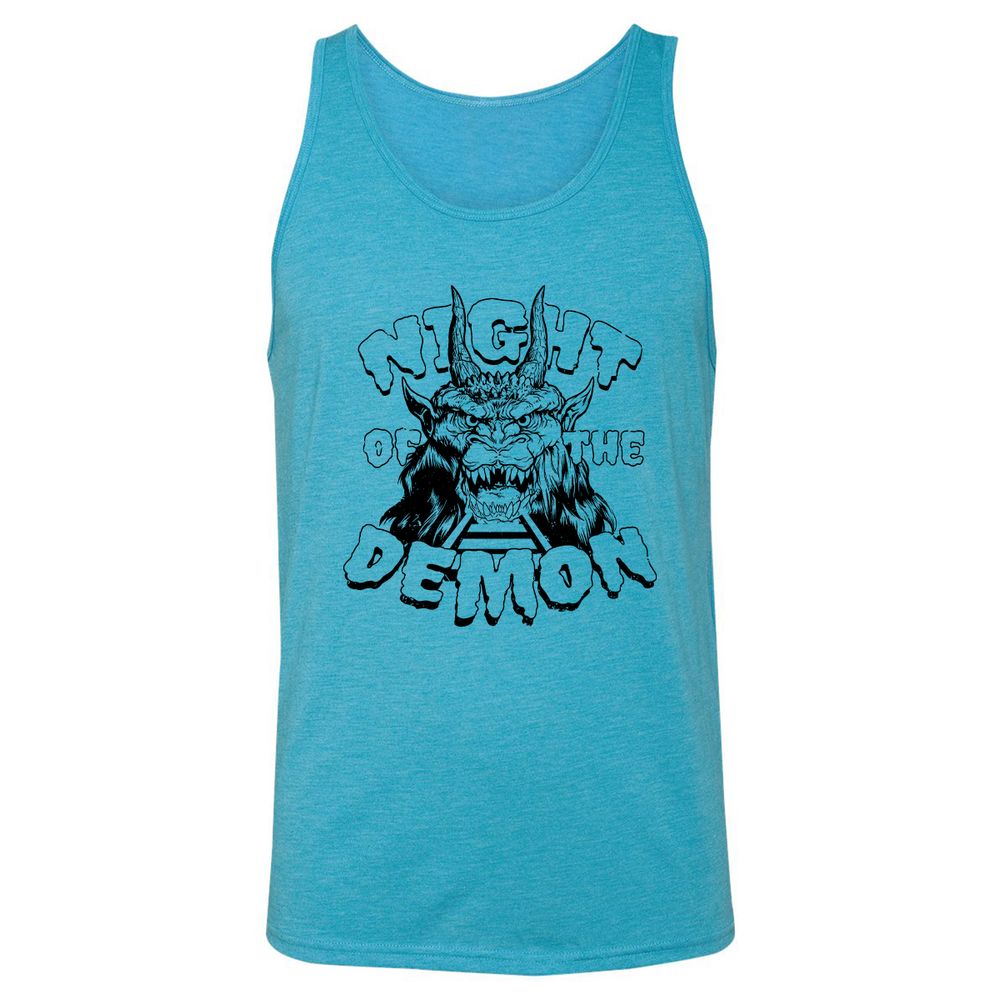 Unisex Jersey Tank - MPQTQCQW - Aqua Triblend - 3