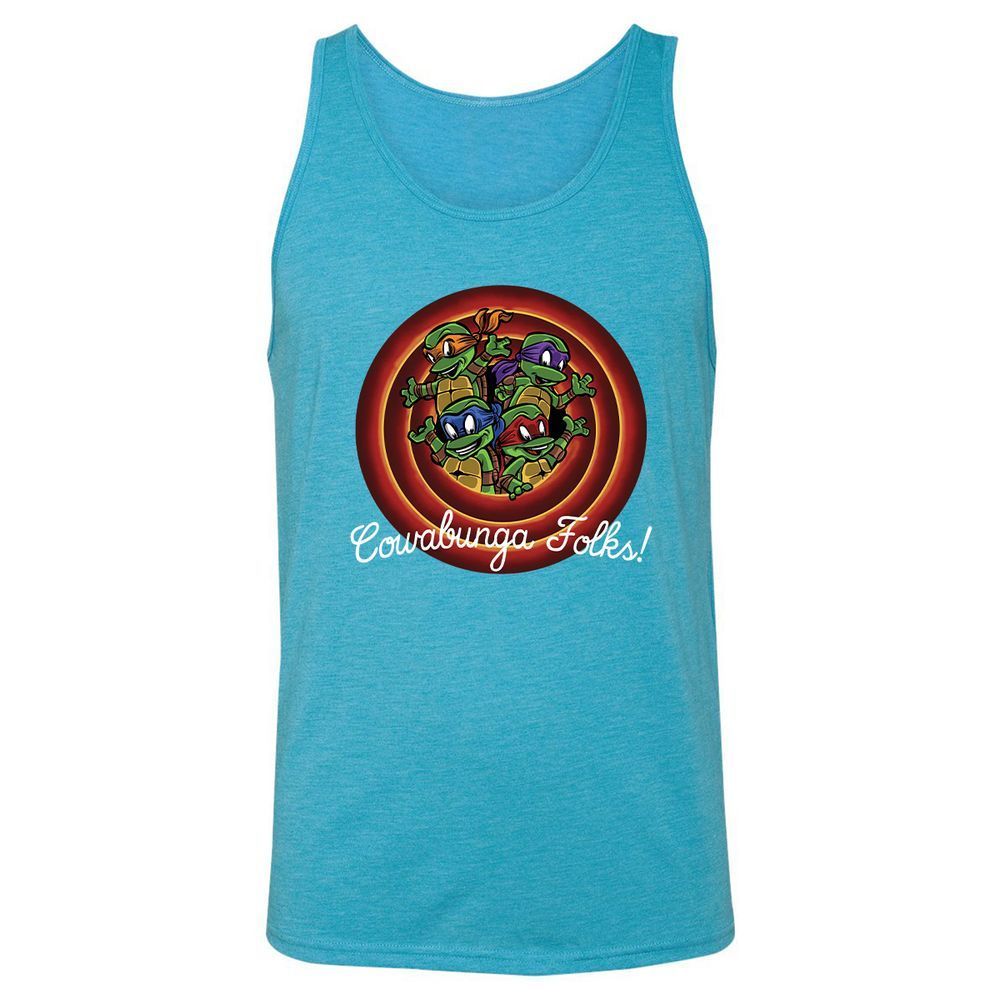 Unisex Jersey Tank - 5LSCYFSE - Aqua Triblend - 3