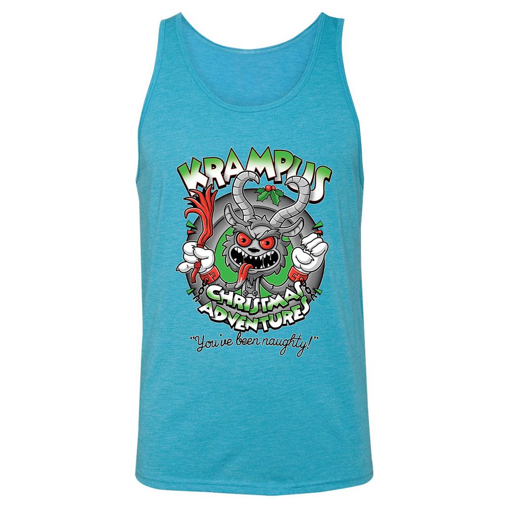 Unisex Jersey Tank - JUBEMHYS - Aqua Triblend - 3