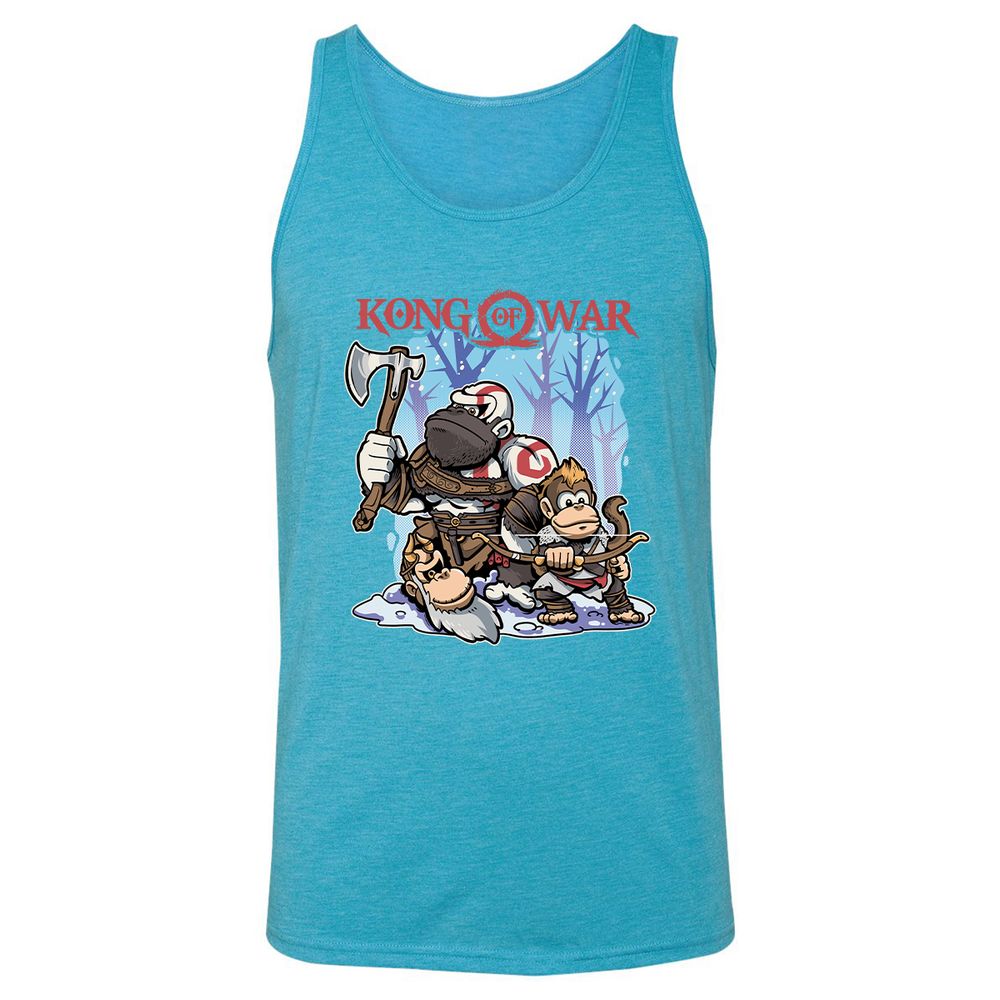 Unisex Jersey Tank - 9YQ1KTG1 - Aqua Triblend - 3