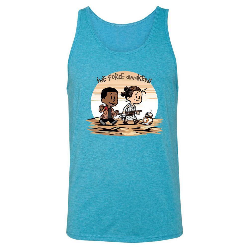 Walking - Aqua Triblend - 3