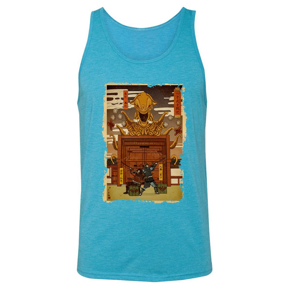 Unisex Jersey Tank - HWS1JEKH - Aqua Triblend - 3