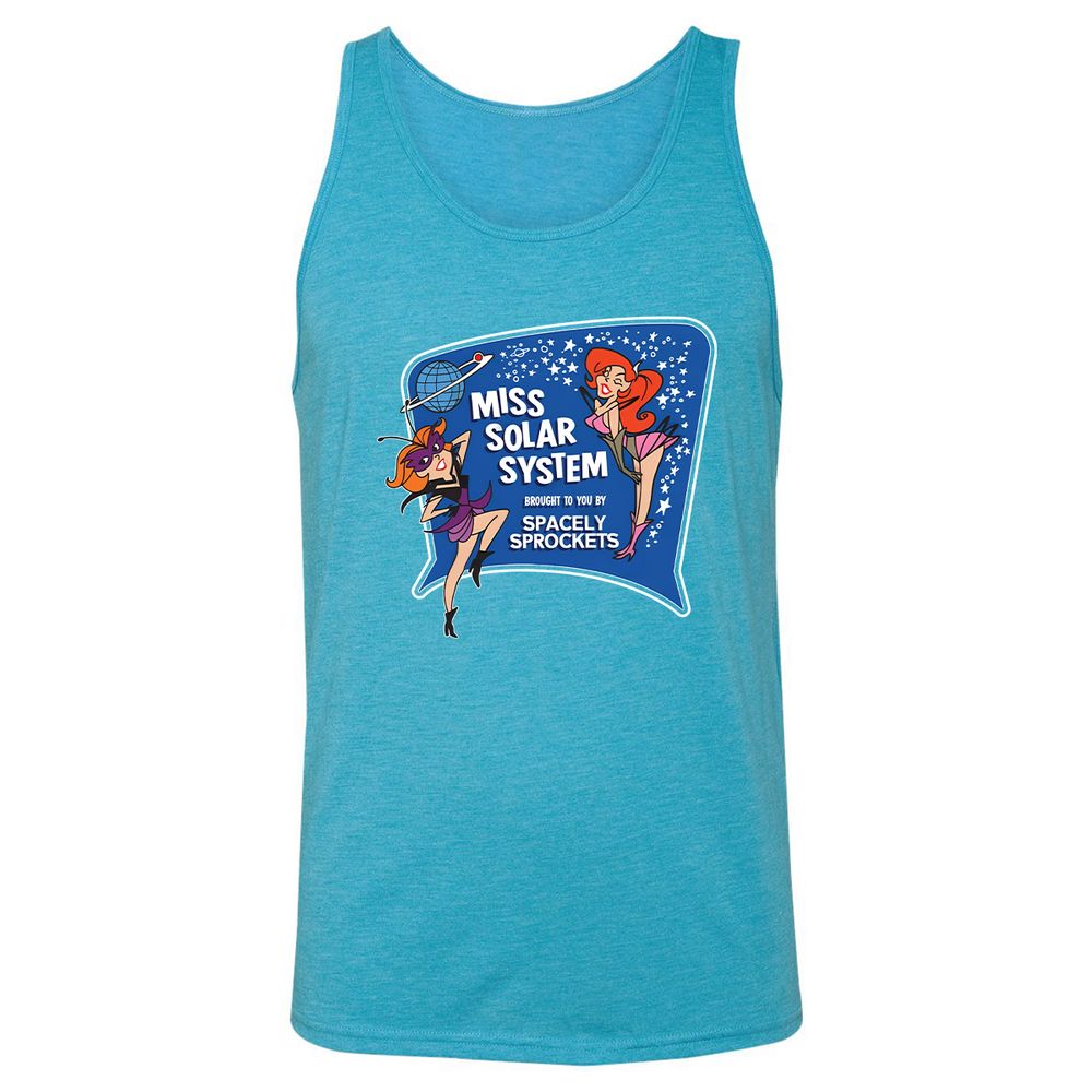 Unisex Jersey Tank - CG4UU661 - Aqua Triblend - 3