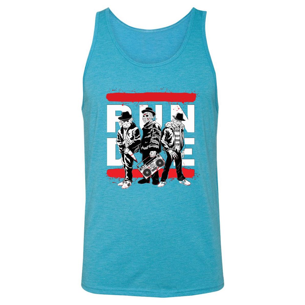 Unisex Jersey Tank - 8WKYEY26 - Aqua Triblend - 3