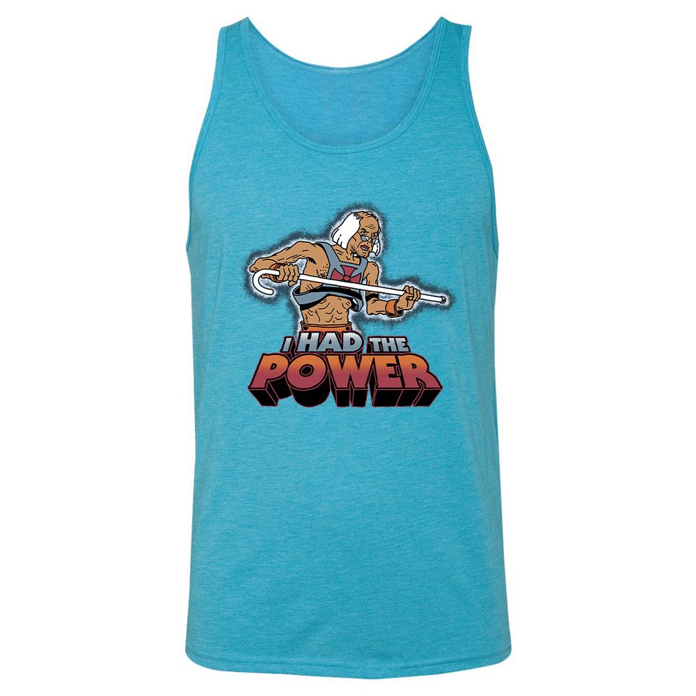Unisex Jersey Tank - GLK2KPSF - Aqua Triblend - 3