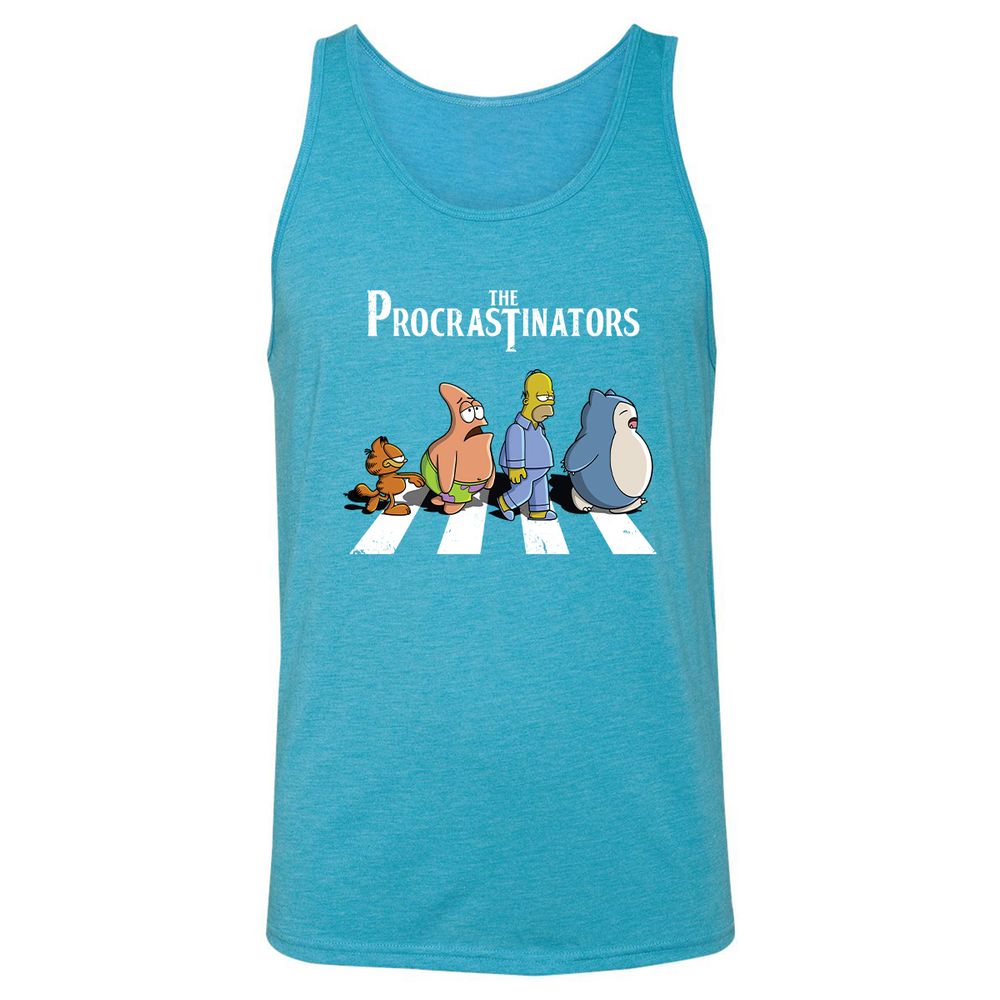 Unisex Jersey Tank - LGNVCYY8 - Aqua Triblend - 3