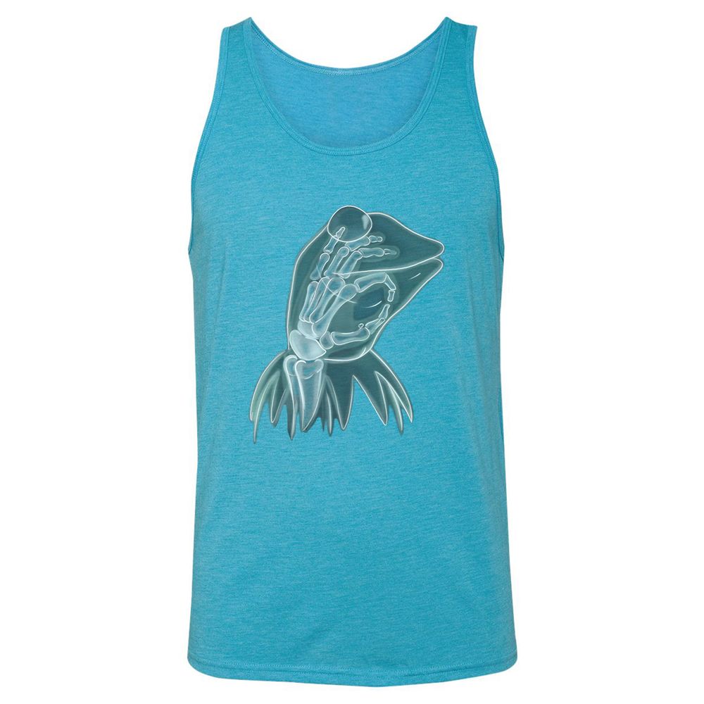 Unisex Jersey Tank - BQ3SGQWJ - Aqua Triblend - 3