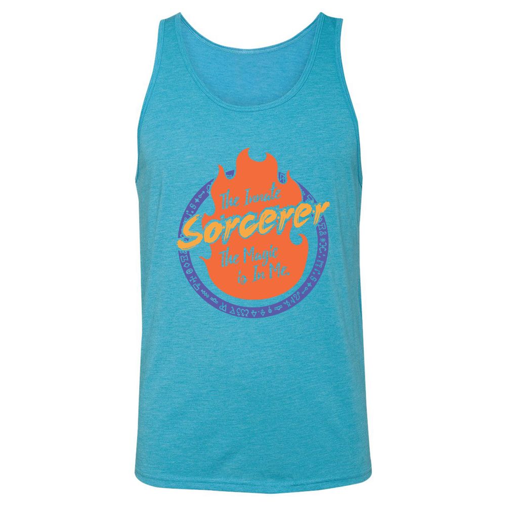 Unisex Jersey Tank - 6CAU1NBQ - Aqua Triblend - 3