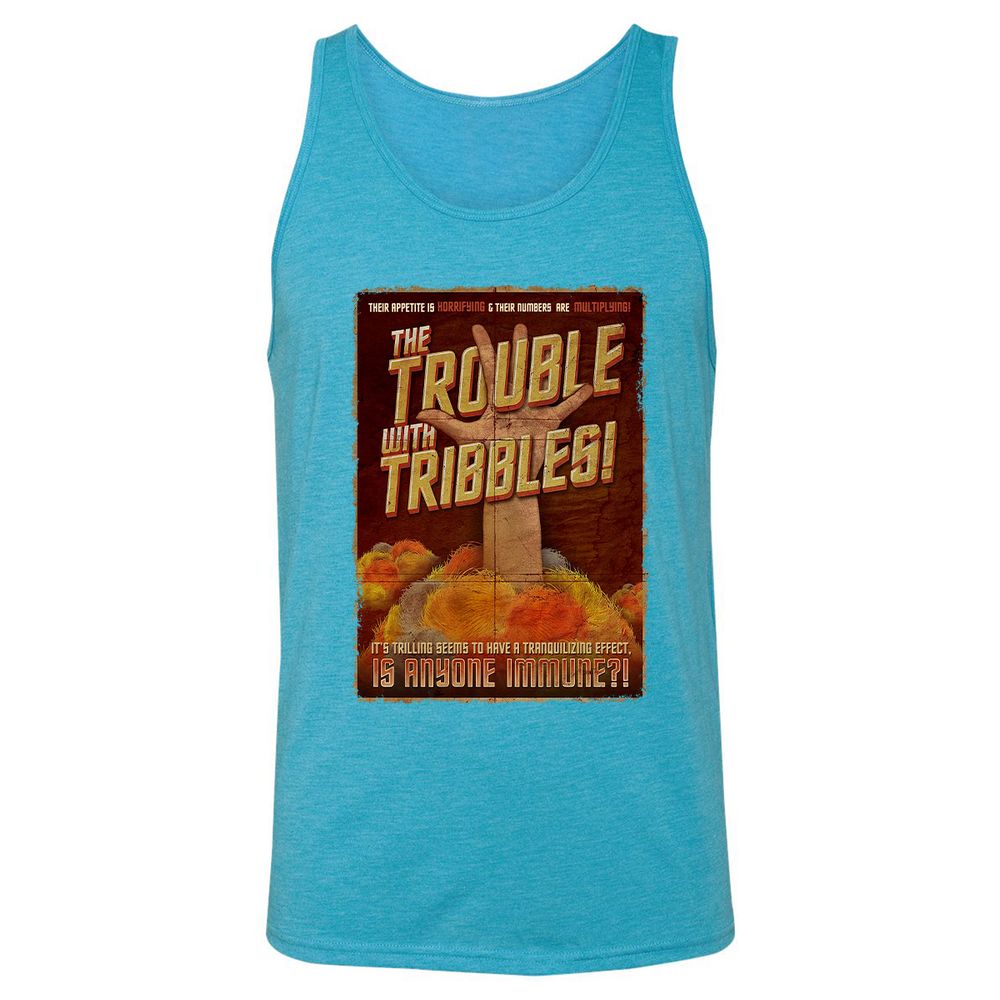 Unisex Jersey Tank - RPB2RQJR - Aqua Triblend - 3
