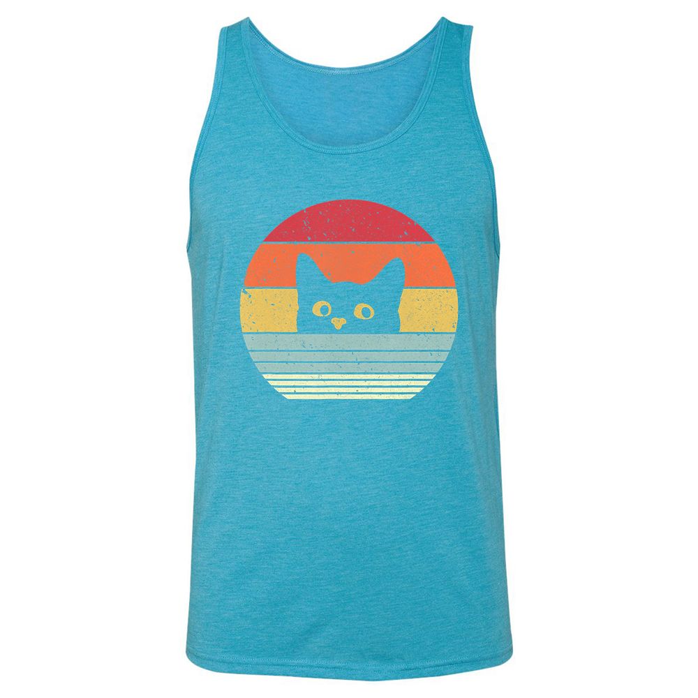 Unisex Jersey Tank - 2A3AGWP3 - Aqua Triblend - 3