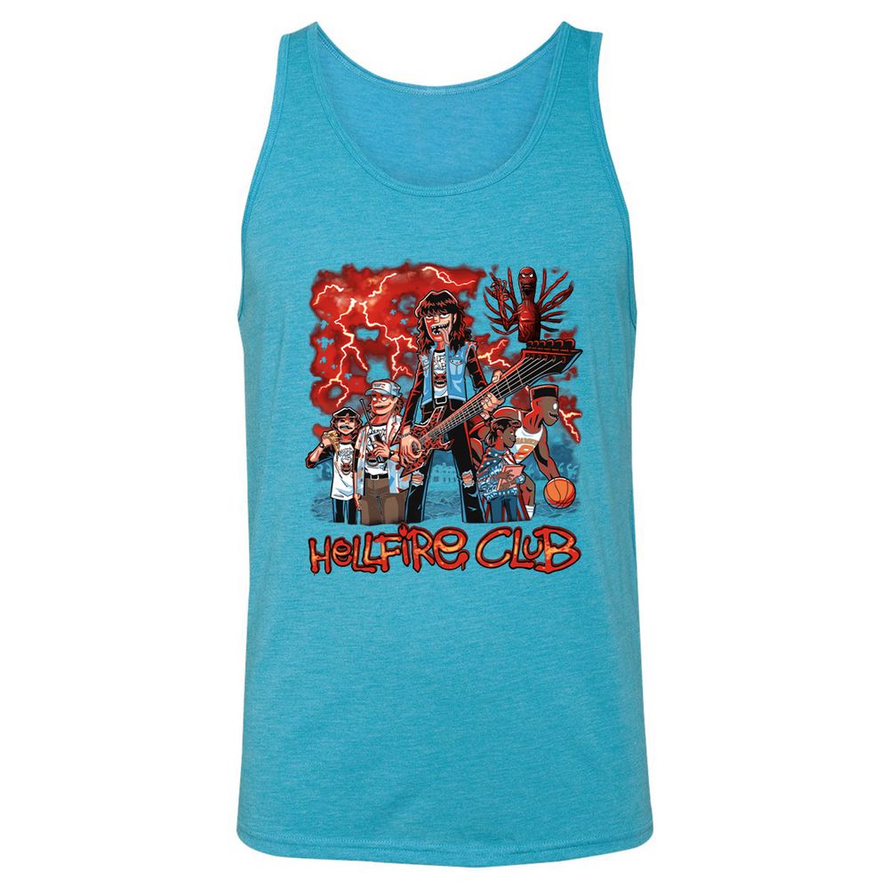 Unisex Jersey Tank - J2SRV2UJ - Aqua Triblend - 3