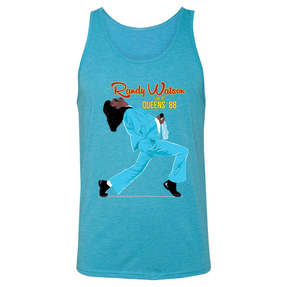 Unisex Jersey Tank - 99TPWQQJ - Aqua Triblend - 3