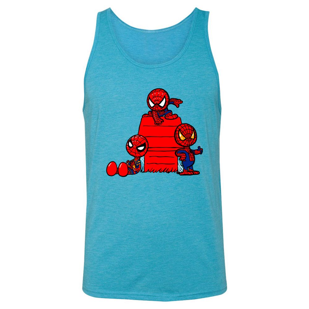 Unisex Jersey Tank - TSZP5LDT - Aqua Triblend - 3