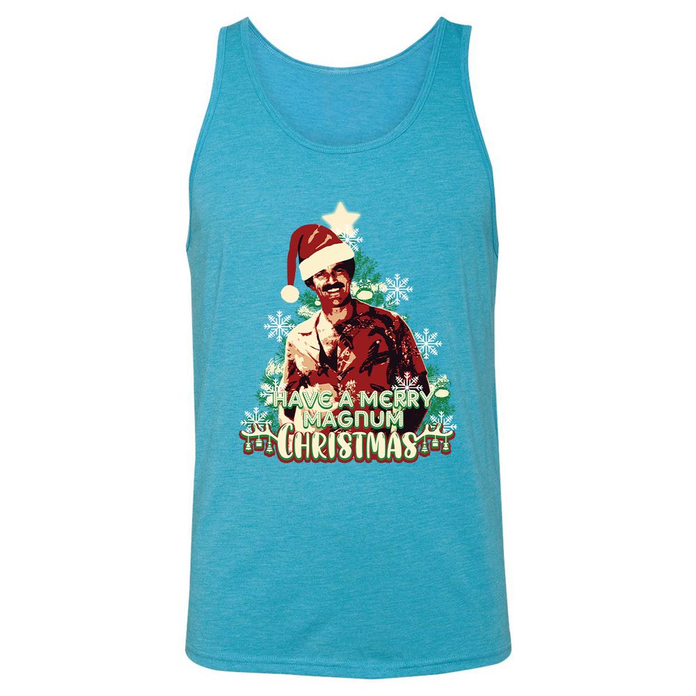 Unisex Jersey Tank - NKFYWNCE - Aqua Triblend - 3