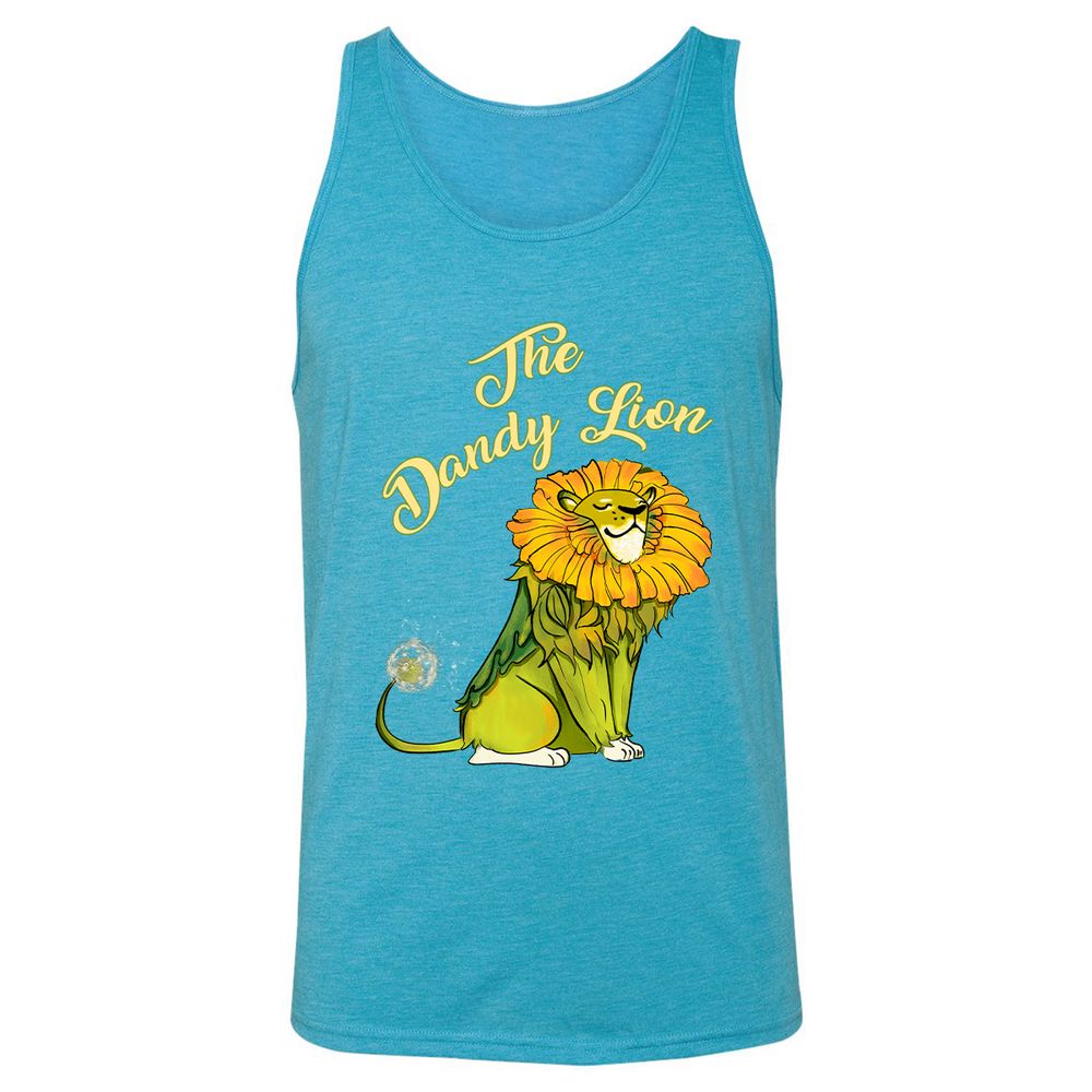 Unisex Jersey Tank - KDCNEFMD - Aqua Triblend - 3