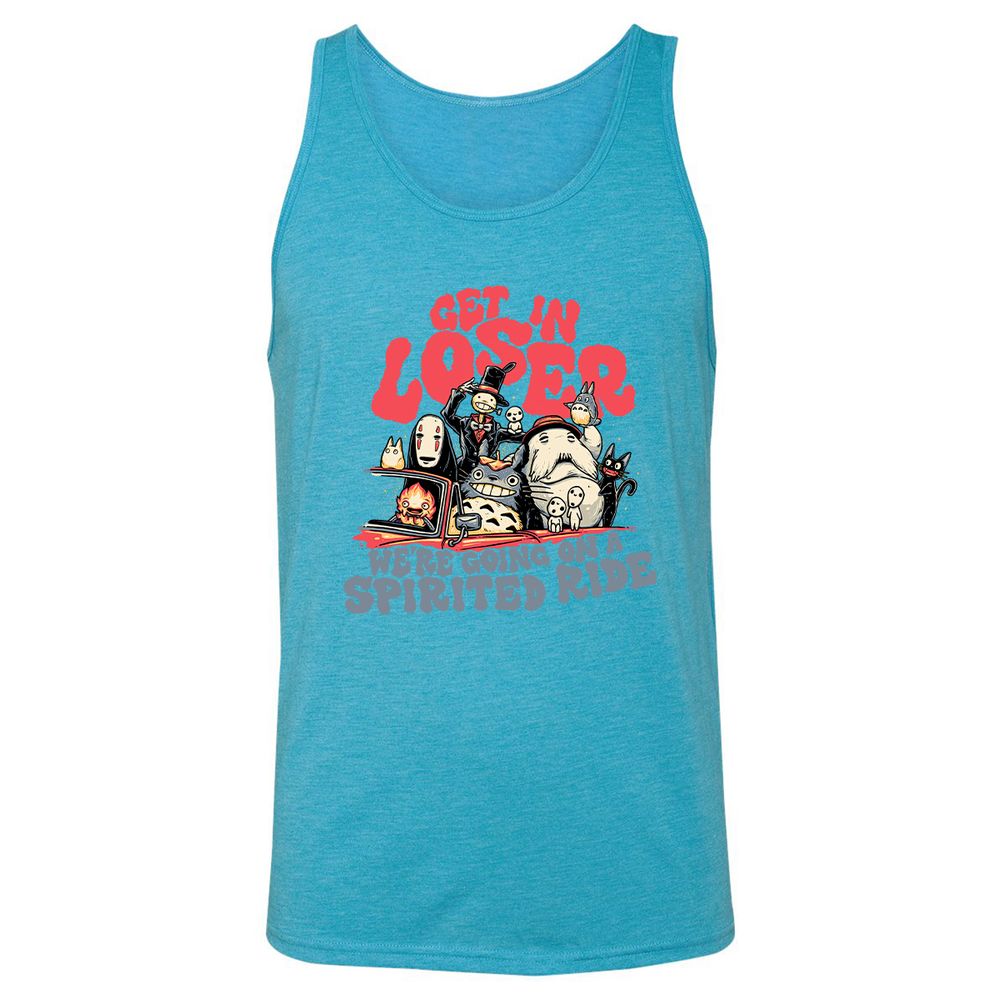 Unisex Jersey Tank - 3BSKMD5D - Aqua Triblend - 3