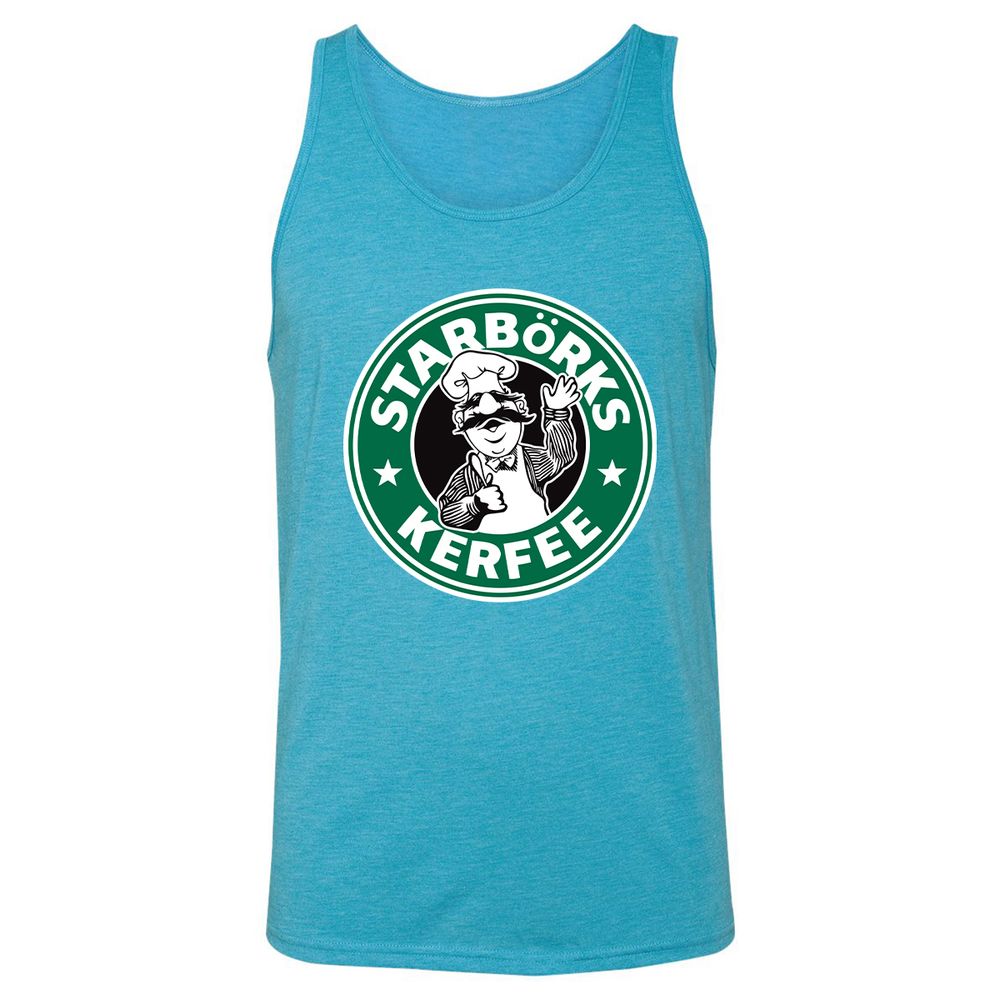 Unisex Jersey Tank - FEZ58UT6 - Aqua Triblend - 3