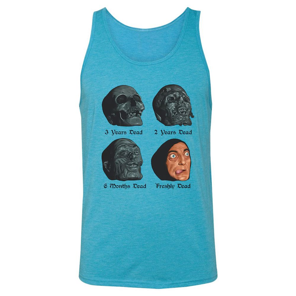 Unisex Jersey Tank - E6MCPM1W - Aqua Triblend - 3