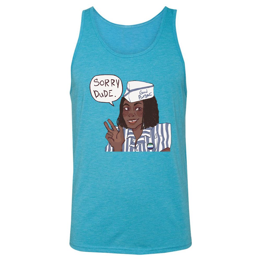 Unisex Jersey Tank - 1TBTYRTA - Aqua Triblend - 3