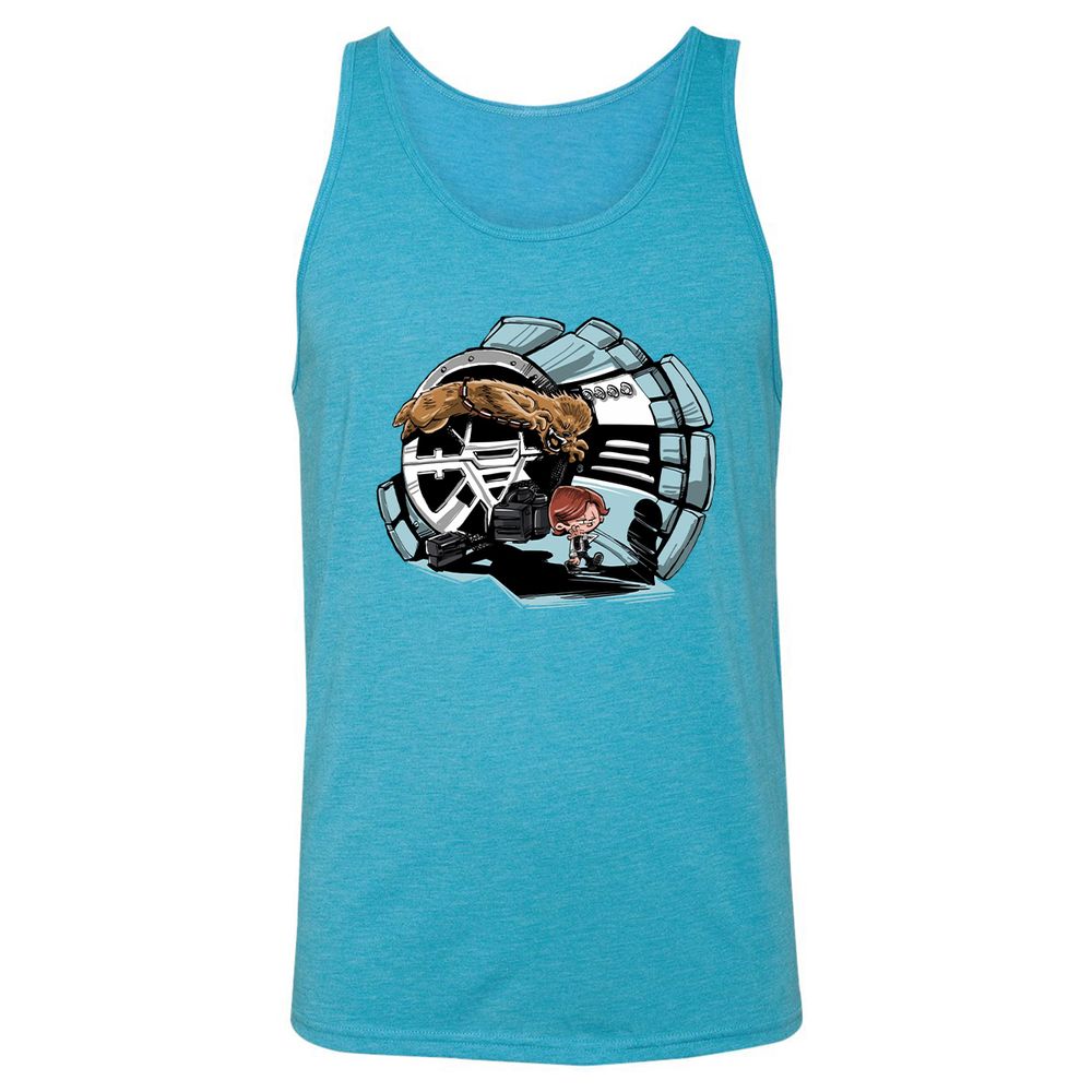 Unisex Jersey Tank - FTBMKYR7 - Aqua Triblend - 3