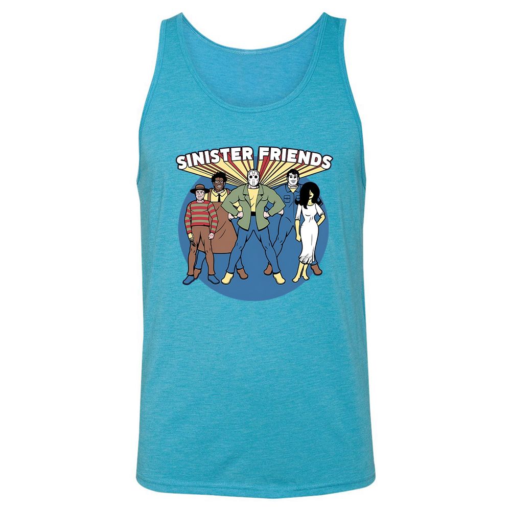 Unisex Jersey Tank - TMADYV23 - Aqua Triblend - 3