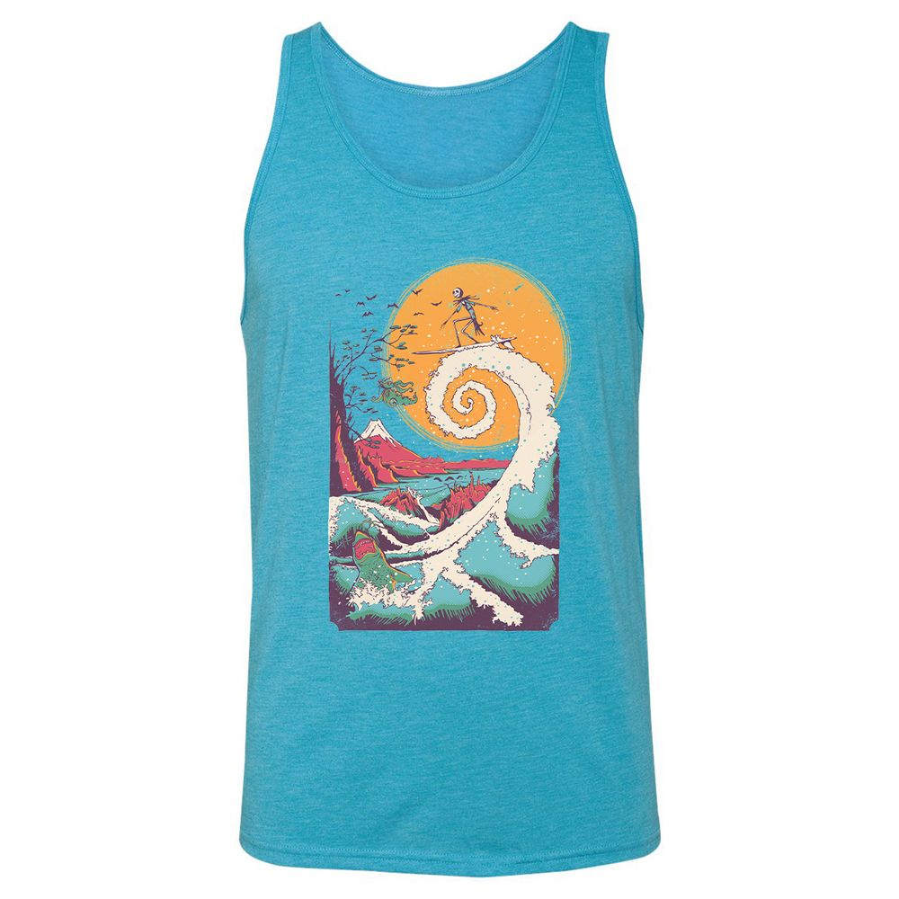 Unisex Jersey Tank - 12VUEUWB - Aqua Triblend - 3