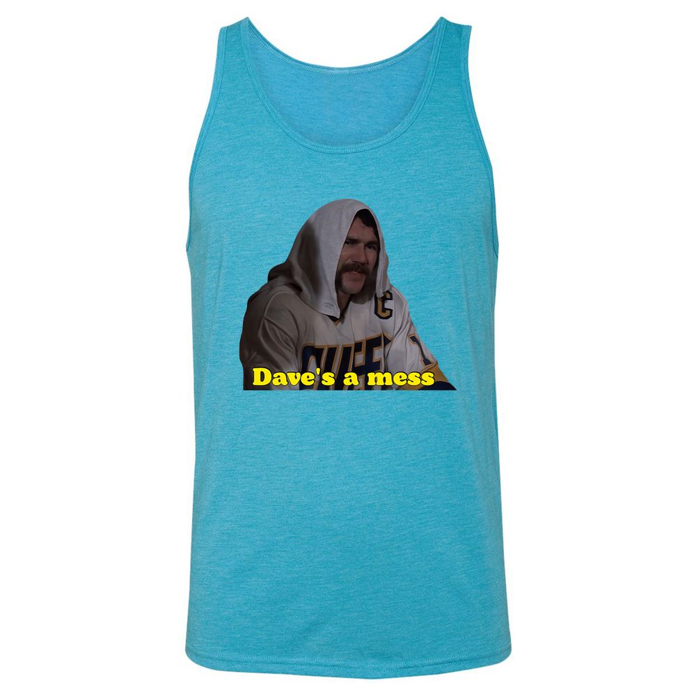 Unisex Jersey Tank - CQUPZ3DH - Aqua Triblend - 3