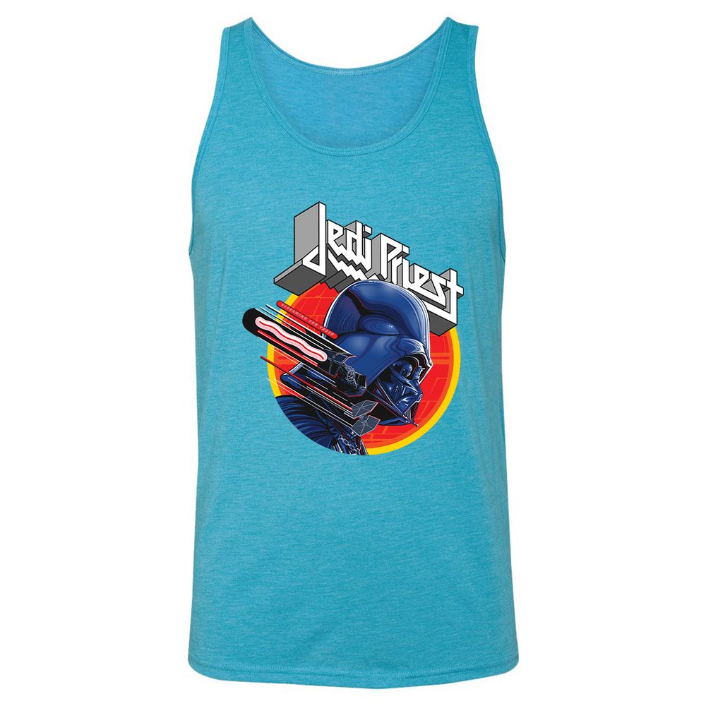 Unisex Jersey Tank - 968KAWN7 - Aqua Triblend - 3