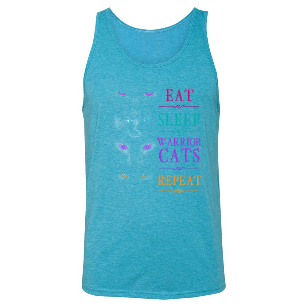 Unisex Jersey Tank - GAKG5T7X - Aqua Triblend - 3