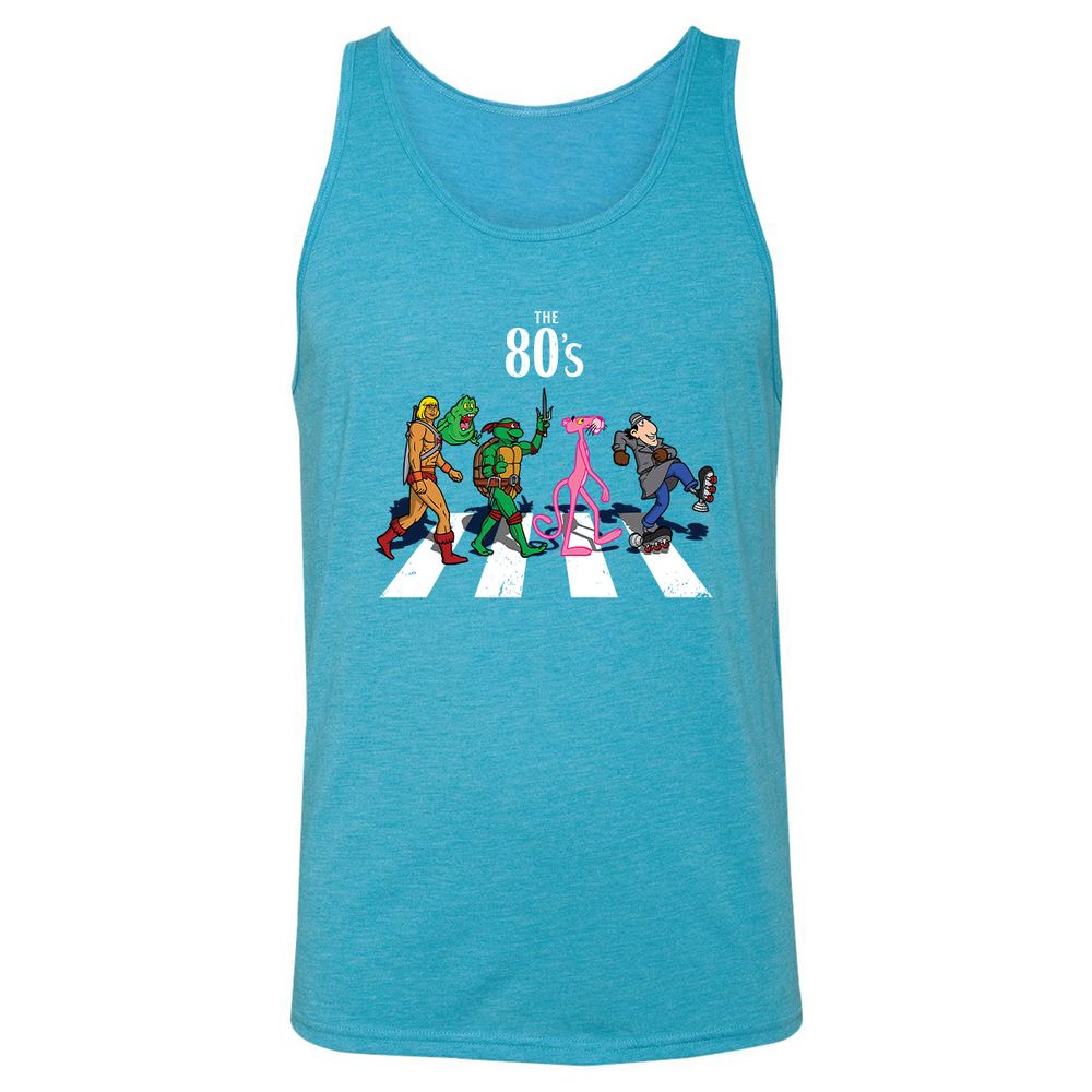Unisex Jersey Tank - LQHZMZ8J - Aqua Triblend - 3