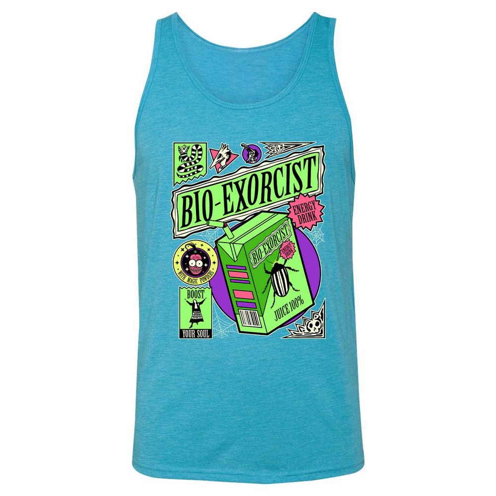 Unisex Jersey Tank - FGLYP5ED - Aqua Triblend - 3