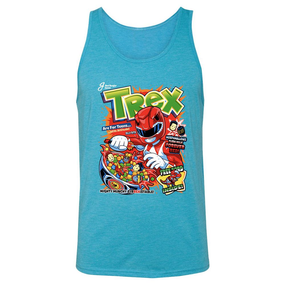 Unisex Jersey Tank - M2NPZVUT - Aqua Triblend - 3