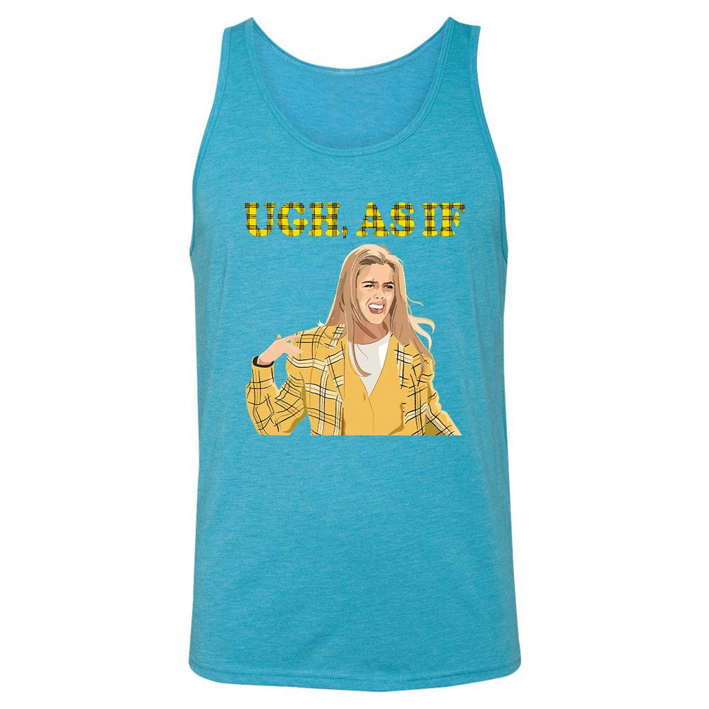 Unisex Jersey Tank - MRT2N265 - Aqua Triblend - 3