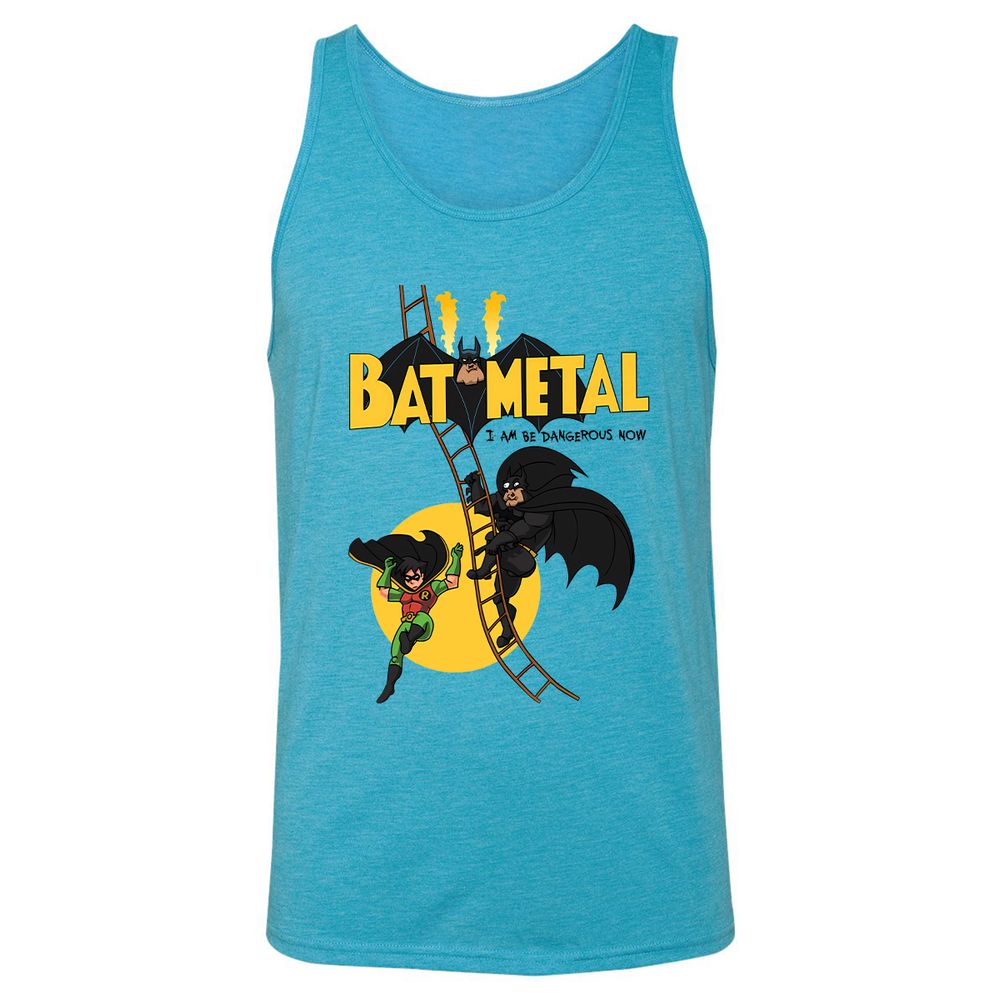 Unisex Jersey Tank - F7LUPRJS - Aqua Triblend - 3