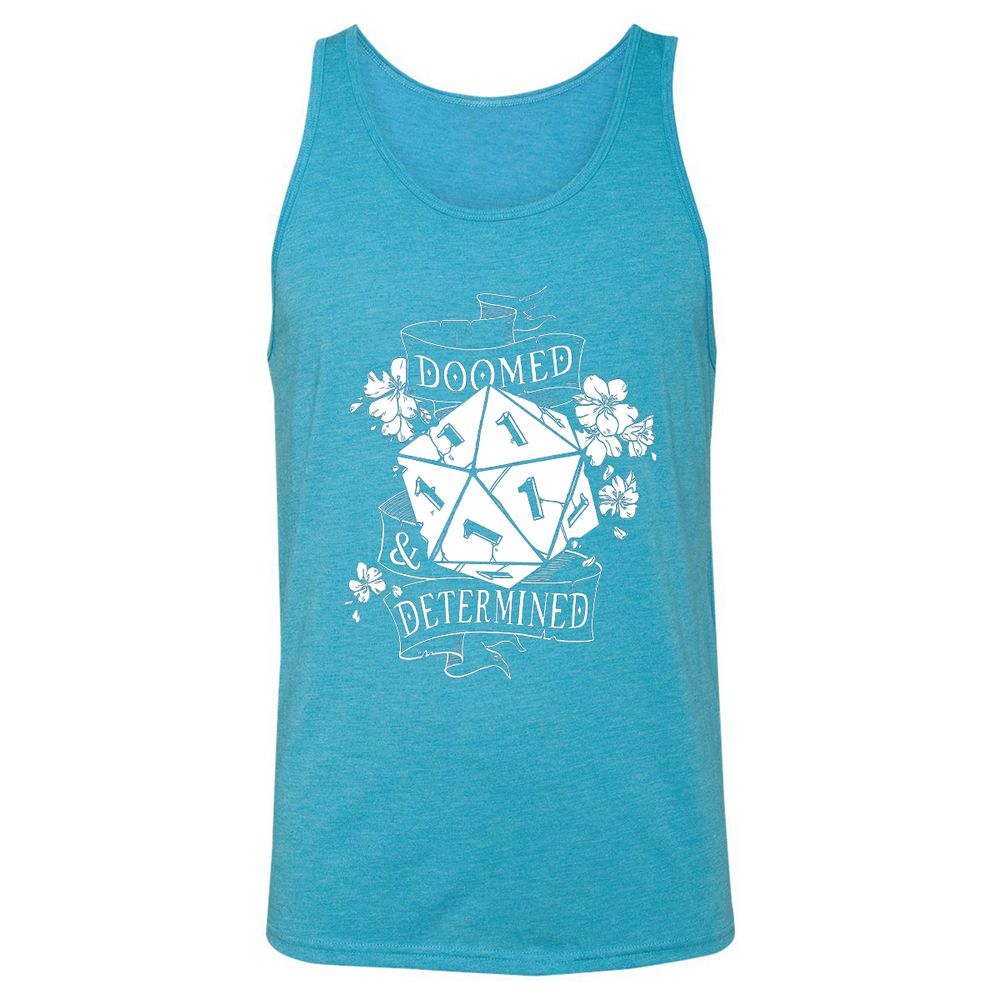 Unisex Jersey Tank - WRYS5PP7 - Aqua Triblend - 3