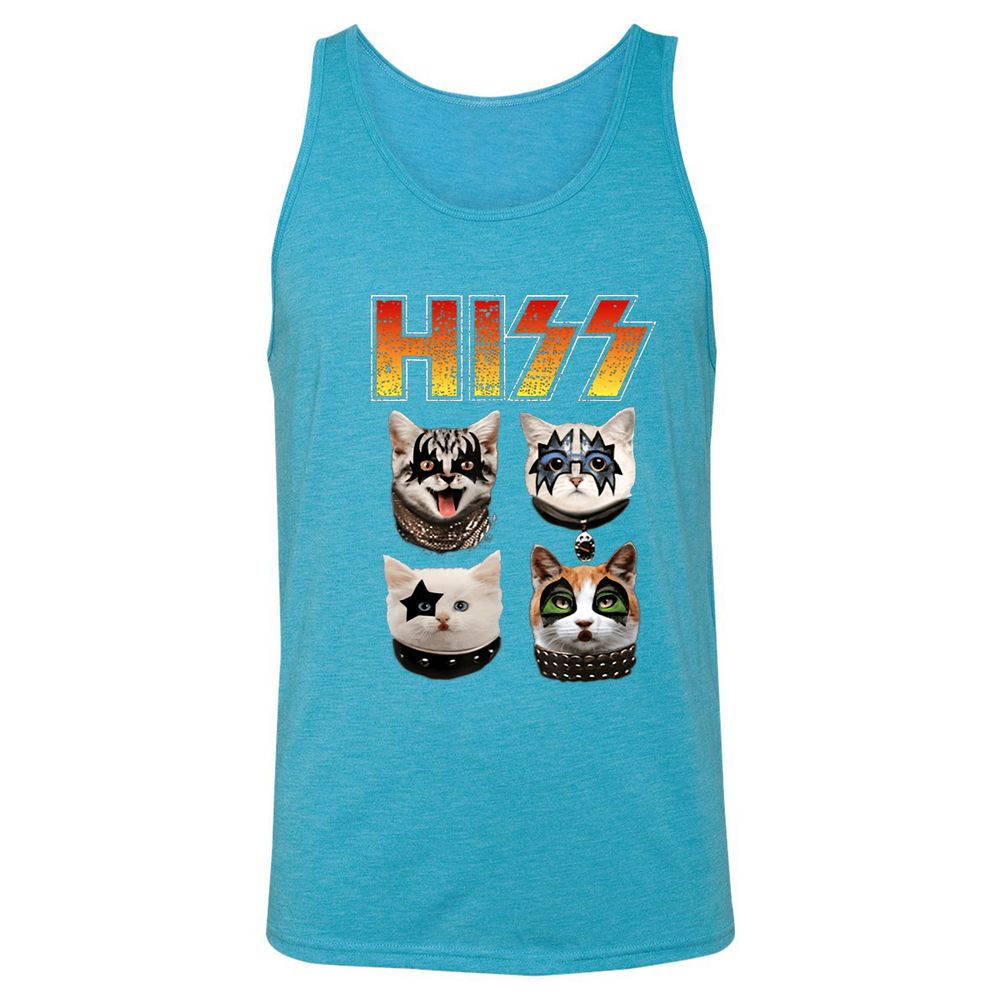 Unisex Jersey Tank - YLA3W1RZ - Aqua Triblend - 3