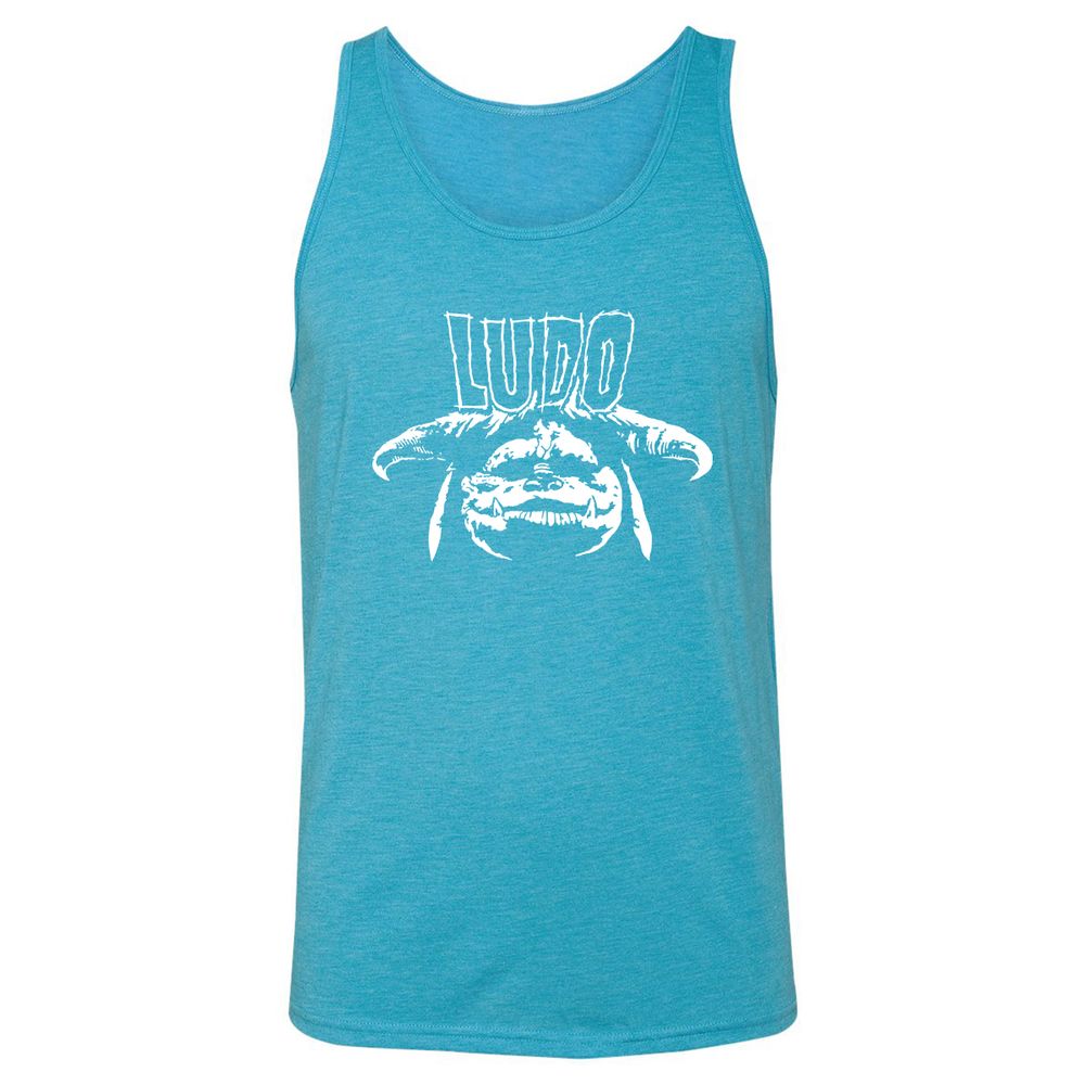 Unisex Jersey Tank - 1B7URADE - Aqua Triblend - 3