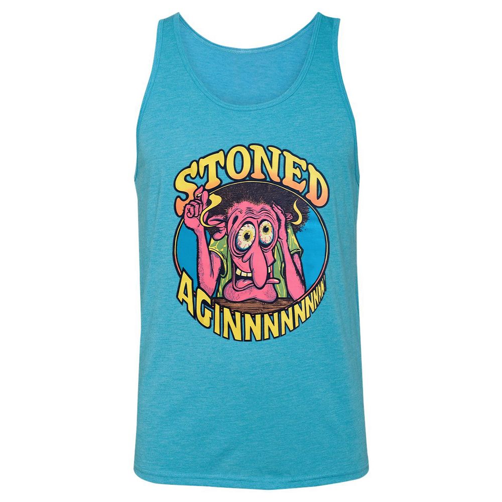 Stoned - Aqua Triblend - 3