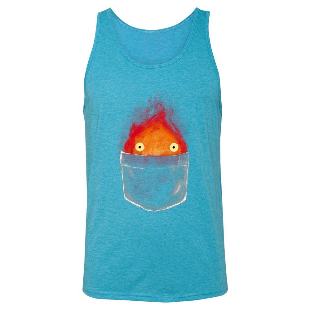 Unisex Jersey Tank - VD9VSYB6 - Aqua Triblend - 3