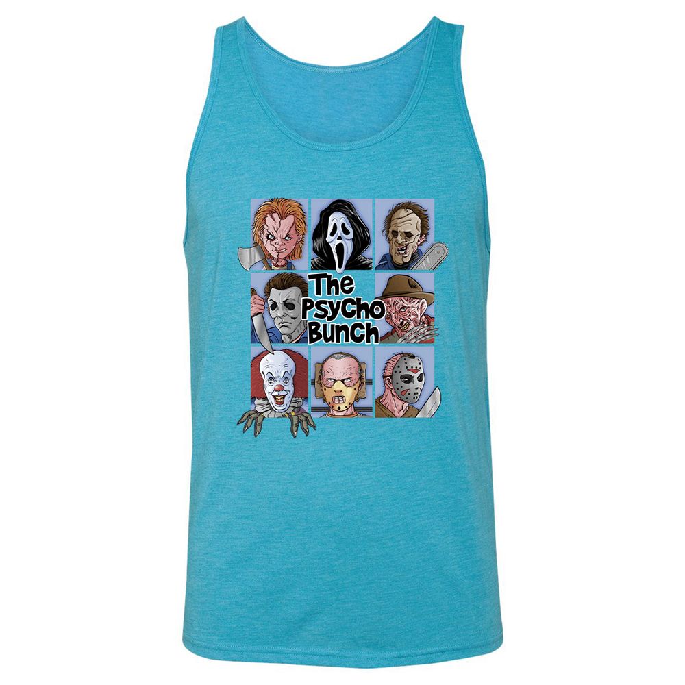 Unisex Jersey Tank - DXFN2EZ2 - Aqua Triblend - 3