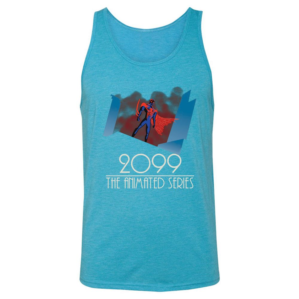 Unisex Jersey Tank - YZG1NN52 - Aqua Triblend - 3