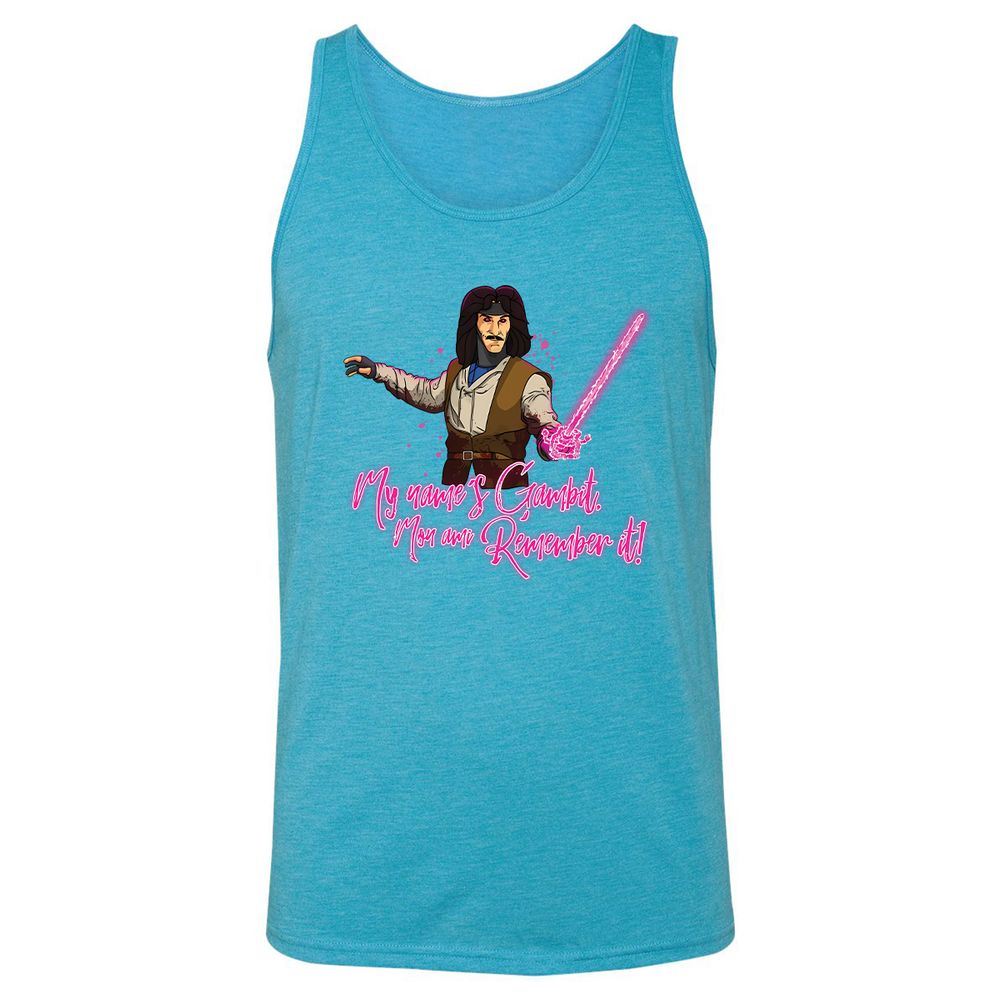 Unisex Jersey Tank - 6X5FHGUZ - Aqua Triblend - 3