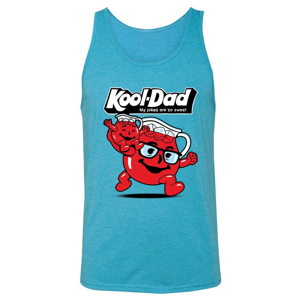 Unisex Jersey Tank - 9C73URES - Aqua Triblend - 3